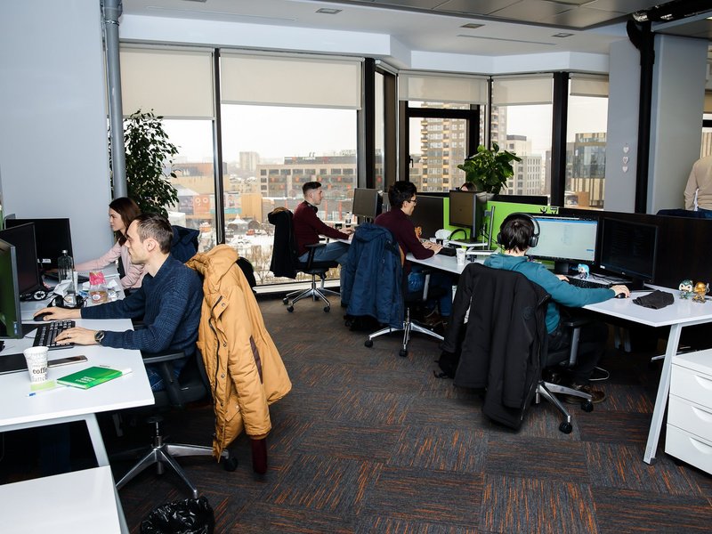 Centric Iasi UI UX designer working as part of a product team