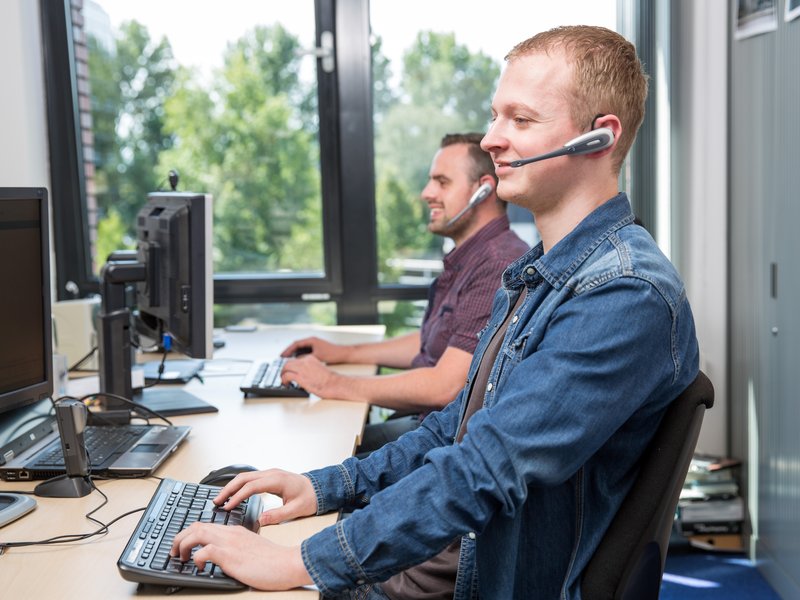 Werken bij Centric op de afdeling Helpdesk en Support