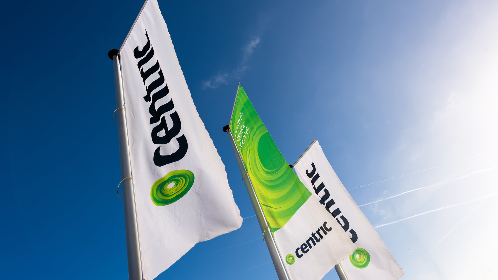 Centric flags