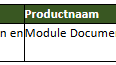 Module Documentenuitvoer Ontwikkelingen middellange termijn