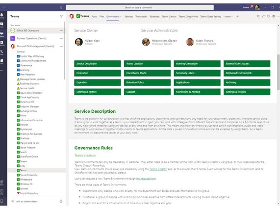 Best practices & tips for working in a Teams Environment