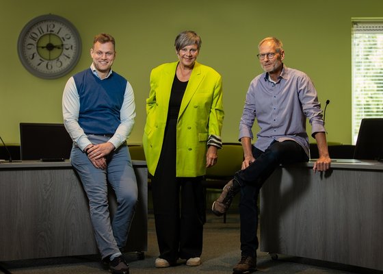 Gerald Sleurink, Silvia Visser & Gertjan Gerritsen