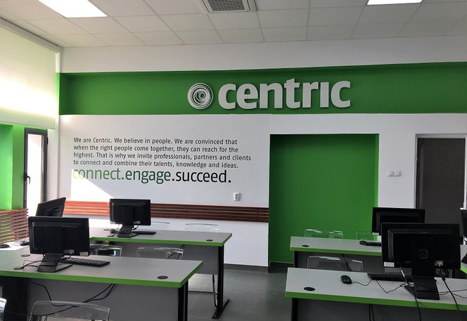 Centric Iasi University Partnerships New Classroom for Students