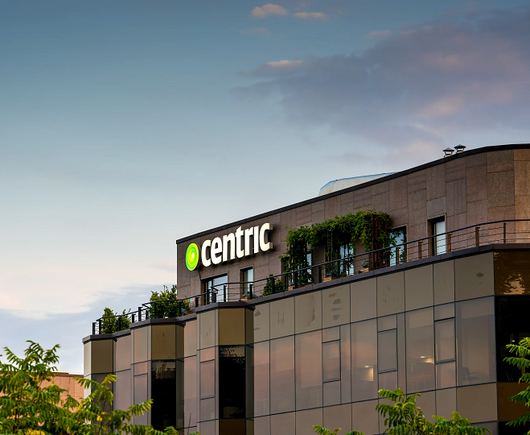 Close up of Centric Iasi office terrace