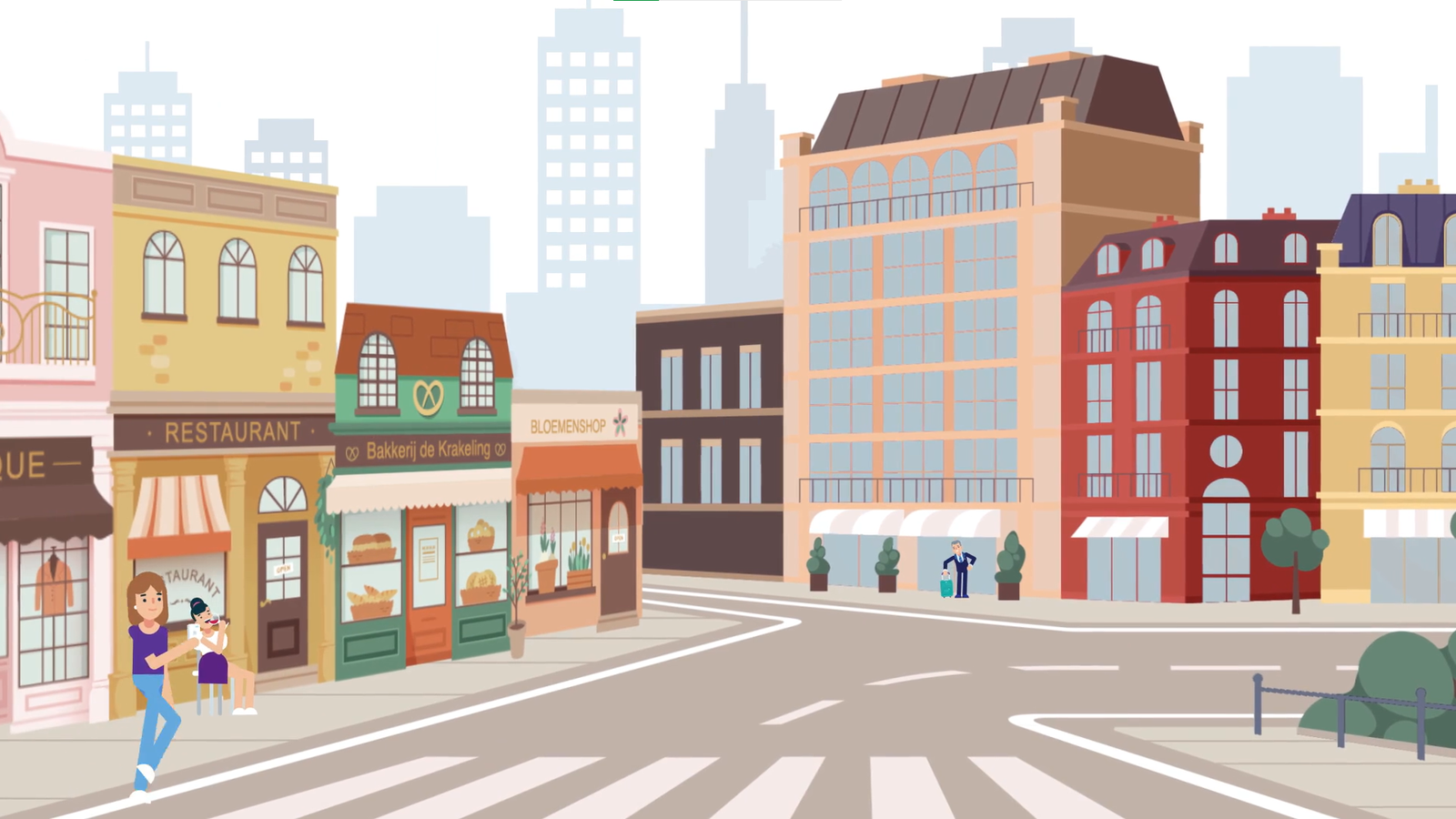 placeholder connect animatie